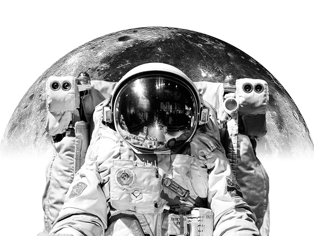 Modern Astronaut No. 2 art print by Brandon Wong for $57.95 CAD