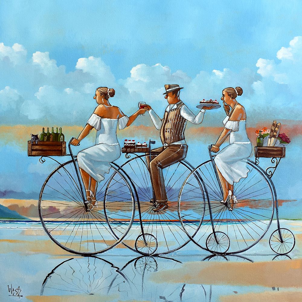 Joy Ride IV art print by Ronald West for $57.95 CAD