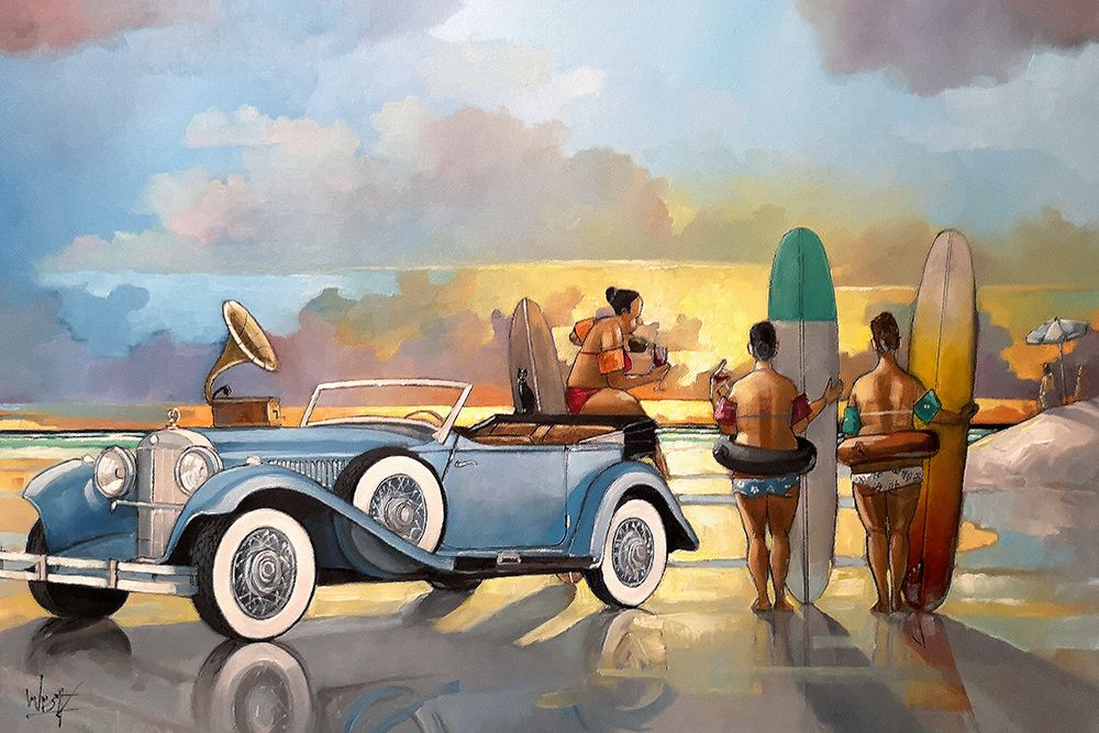 Shubies art print by Ronald West for $57.95 CAD