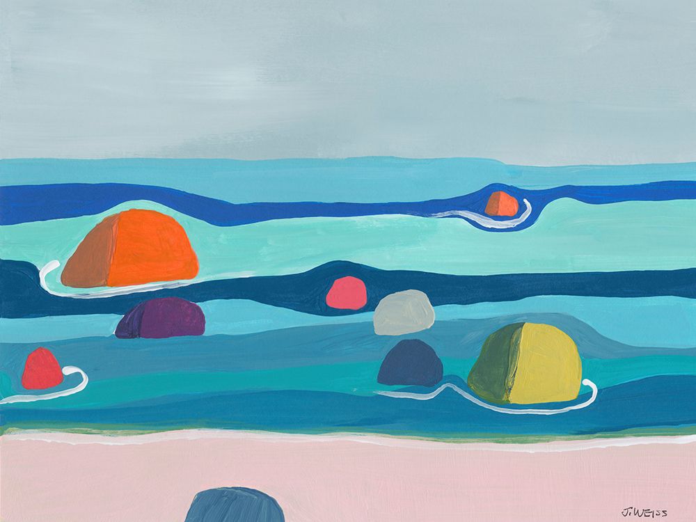 Marine Layers No. 3 art print by Jan Weiss for $57.95 CAD