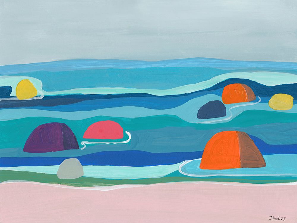 Marine Layers No. 4 art print by Jan Weiss for $57.95 CAD