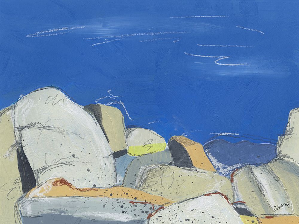 Joshua Tree Boulders art print by Jan Weiss for $57.95 CAD