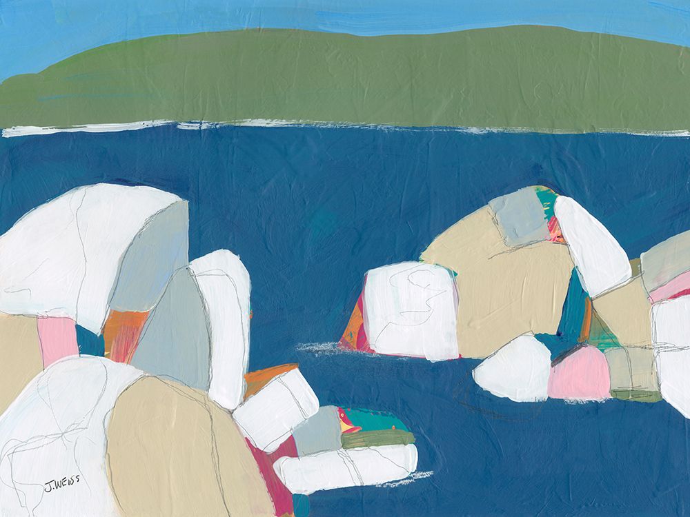 Sand Harbor No. 1 art print by Jan Weiss for $57.95 CAD
