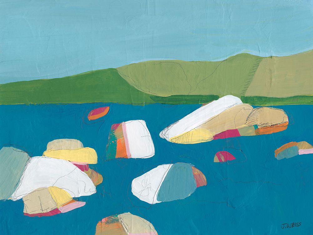 Sand Harbor No. 2 art print by Jan Weiss for $57.95 CAD