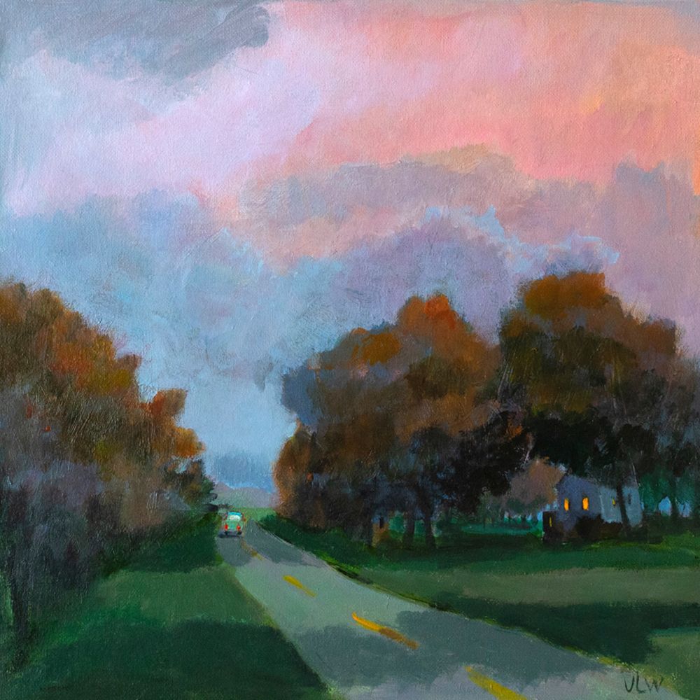 At Night art print by Jan L. Waldron for $57.95 CAD