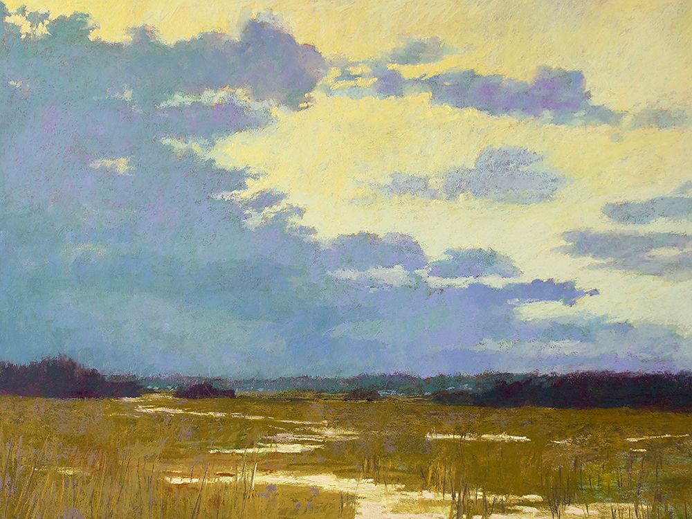 Yellow Sky art print by Carol Strock Wasson for $57.95 CAD