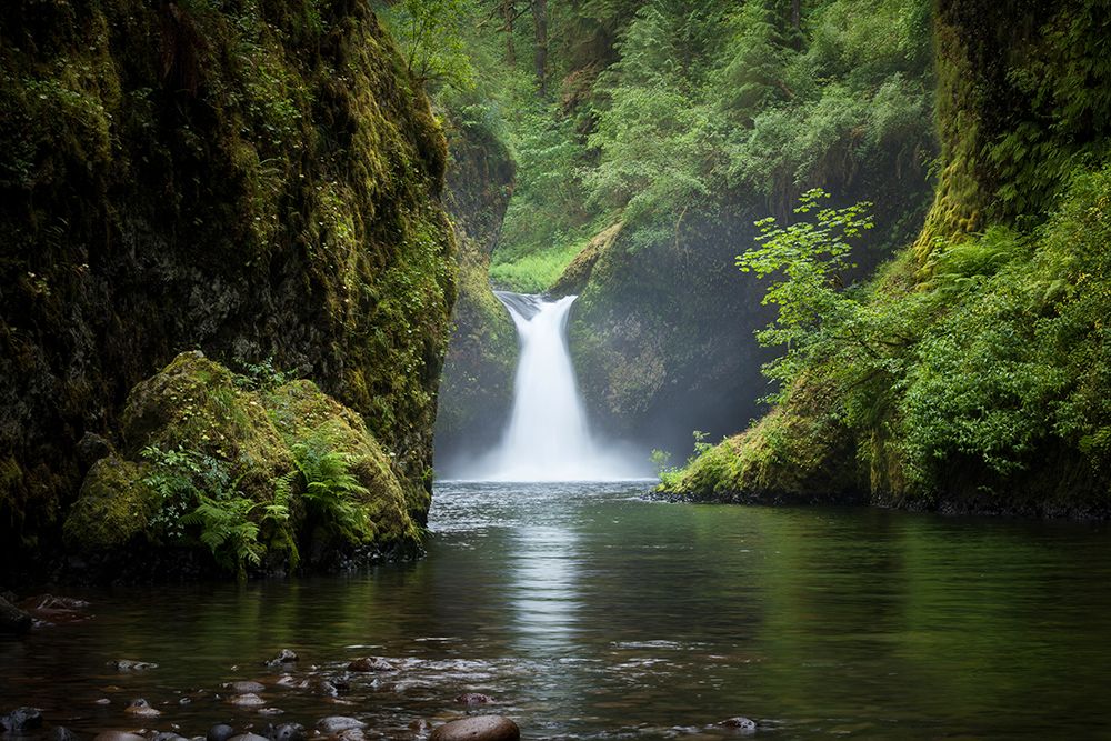 Punchbowl Falls art print by Richard Wong for $57.95 CAD
