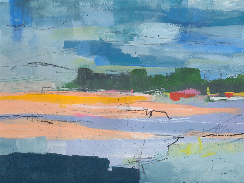 Evening Light 1 art print by Jan Weiss for $57.95 CAD