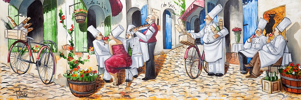 Chefs Day Off art print by Ronald West for $57.95 CAD