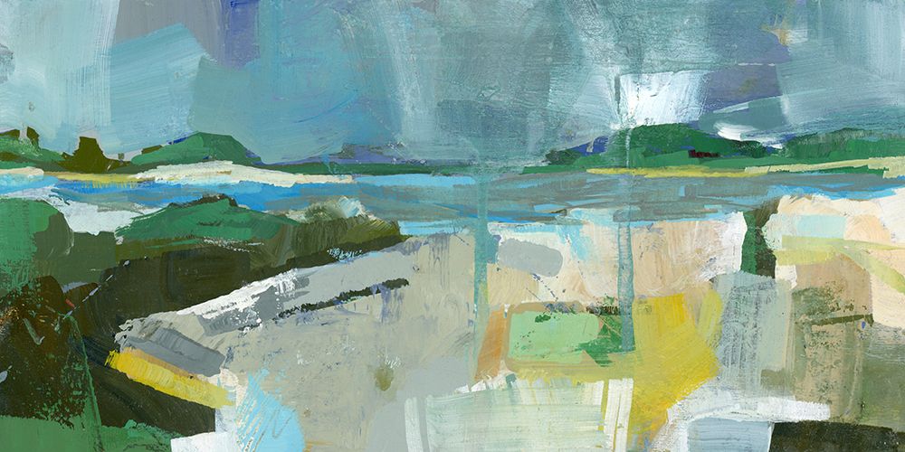 Mosaic Shore art print by Donna Weathers for $57.95 CAD