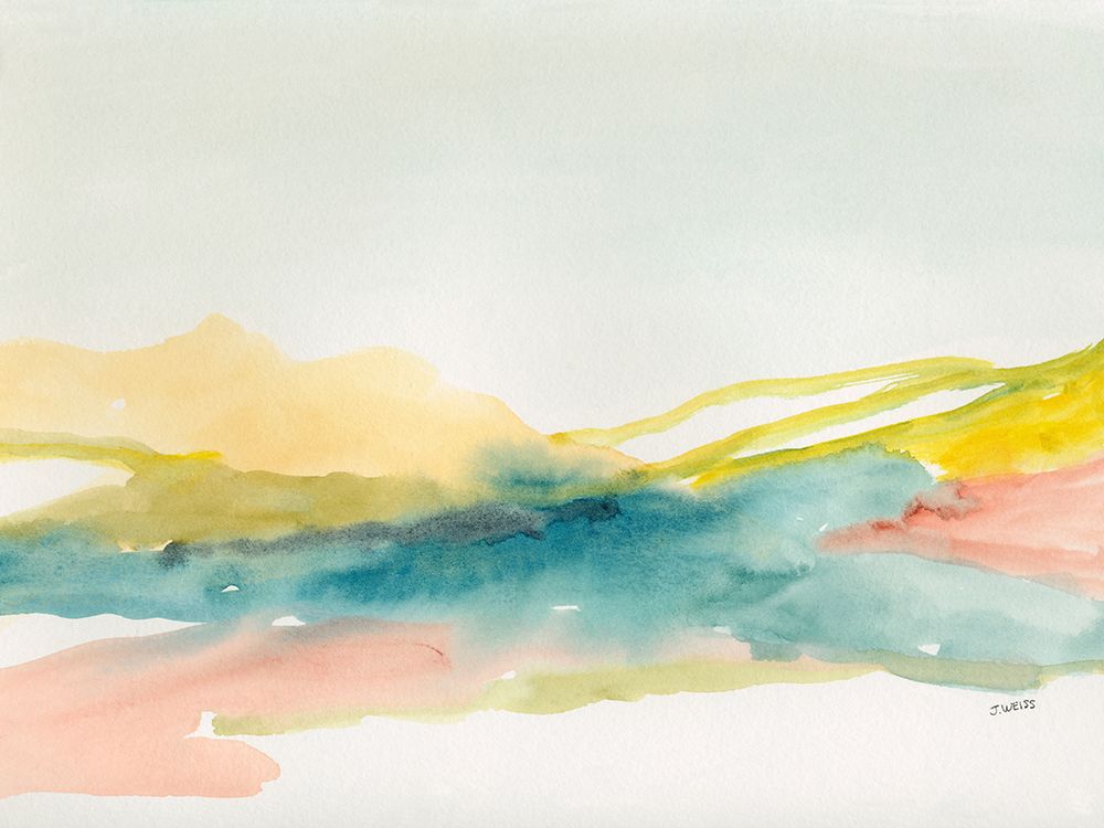 Land Contours No. 2 art print by Jan Weiss for $57.95 CAD