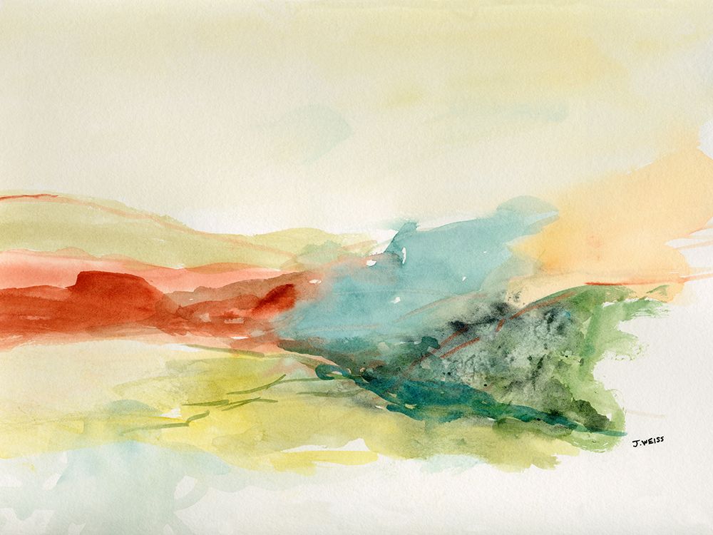 Land Contours No. 3 art print by Jan Weiss for $57.95 CAD