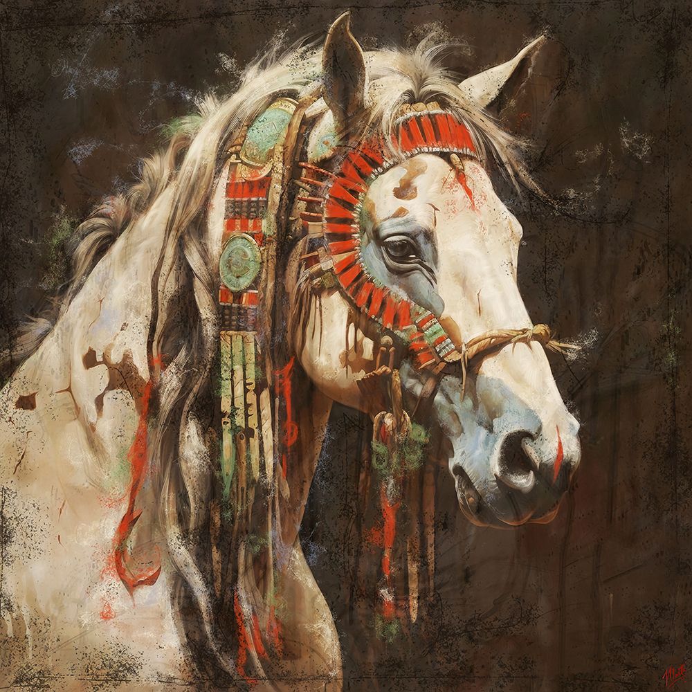 War Horse No. 2 art print by Marta Wiley for $57.95 CAD