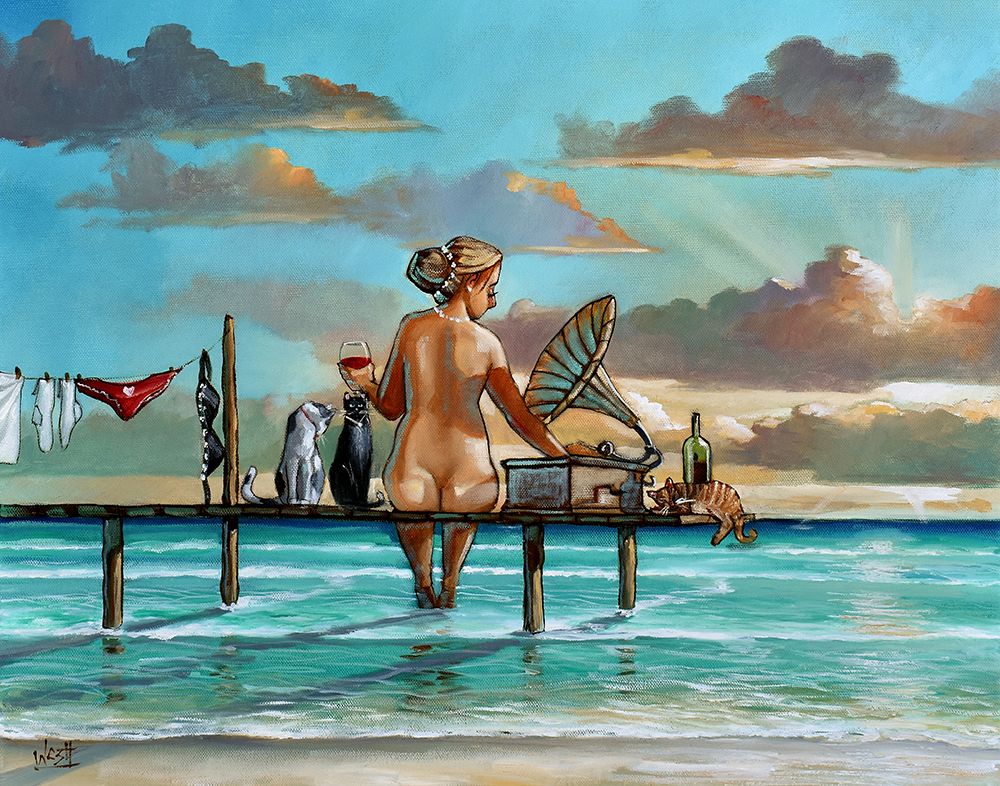 Summer Song art print by Ronald West for $57.95 CAD