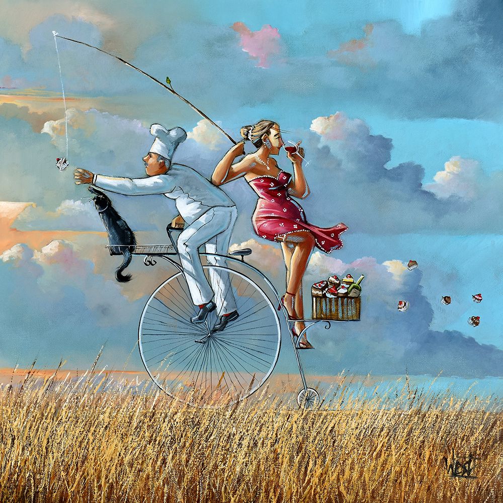 Hope On a Rope art print by Ronald West for $57.95 CAD