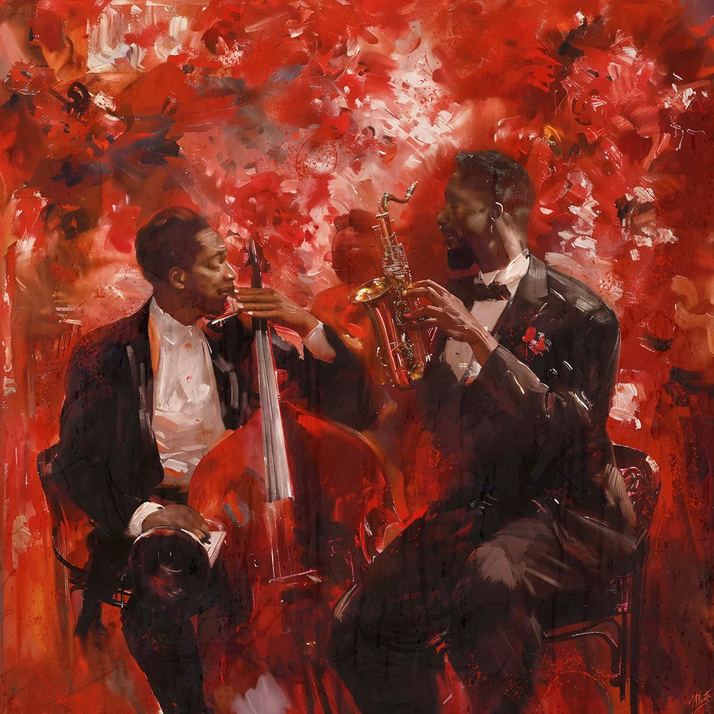 Play More Jazz VIII art print by Marta Wiley for $57.95 CAD