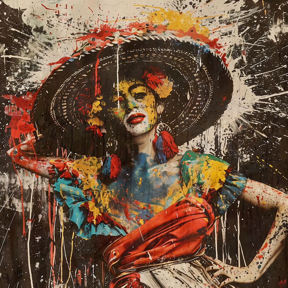 La Mexicana IV art print by Marta Wiley for $57.95 CAD
