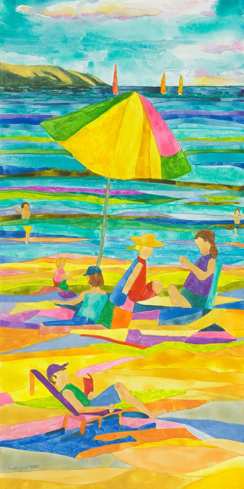 Summer Breeze 1 art print by Sally Wille for $57.95 CAD