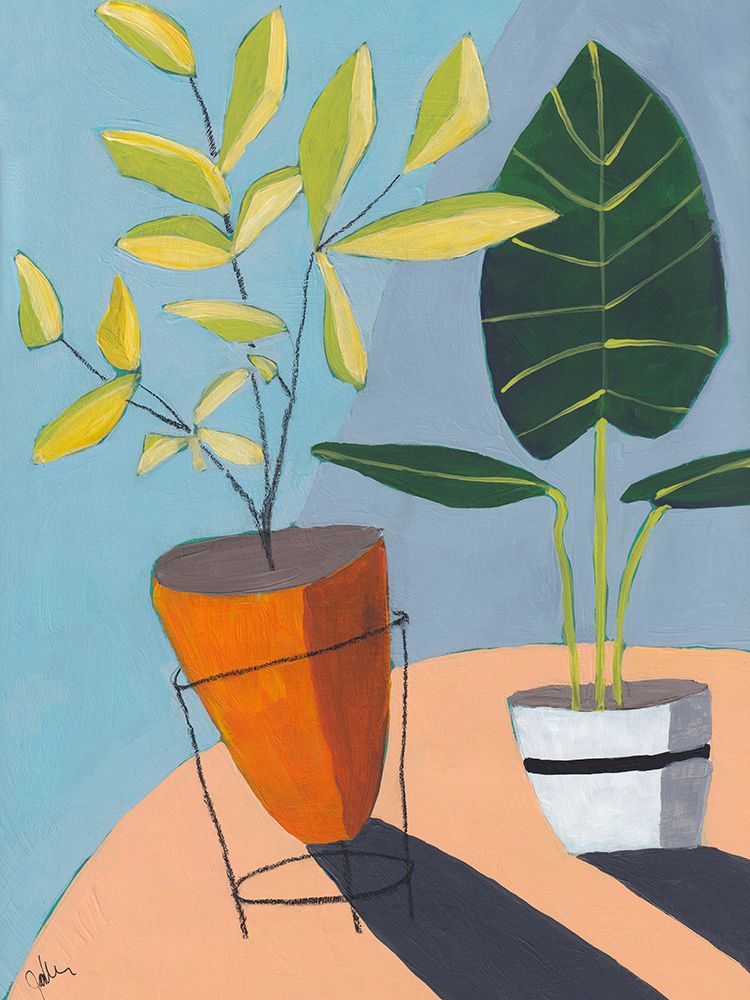 Constructed Flora art print by Jan Weiss for $57.95 CAD