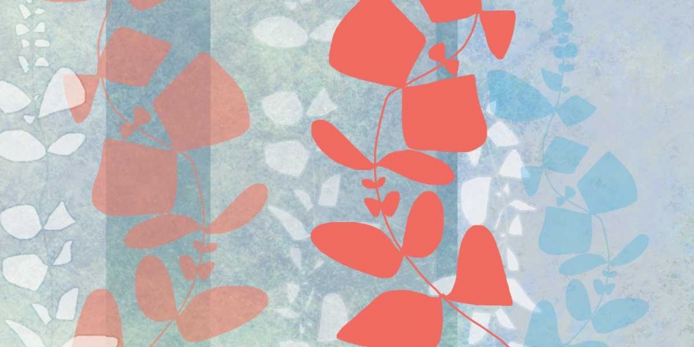 Dimensional Leaves art print by Jan Weiss for $57.95 CAD