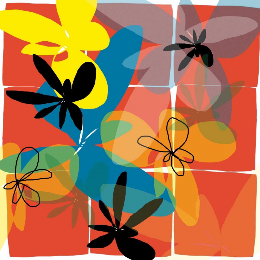 Pop Goes Space Three art print by Jan Weiss for $57.95 CAD