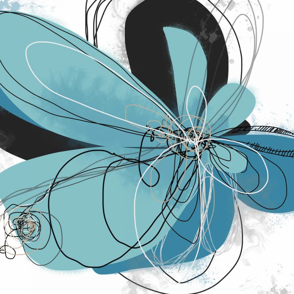 Azul Poetry 2 art print by Jan Weiss for $57.95 CAD