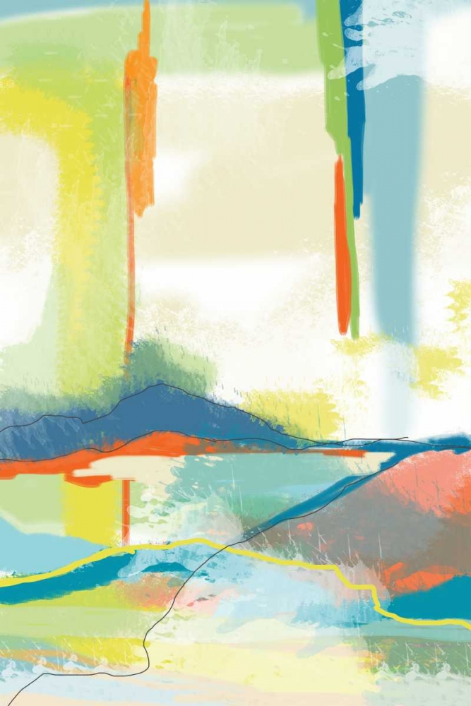 Deconstructed Landscape 4 art print by Jan Weiss for $57.95 CAD