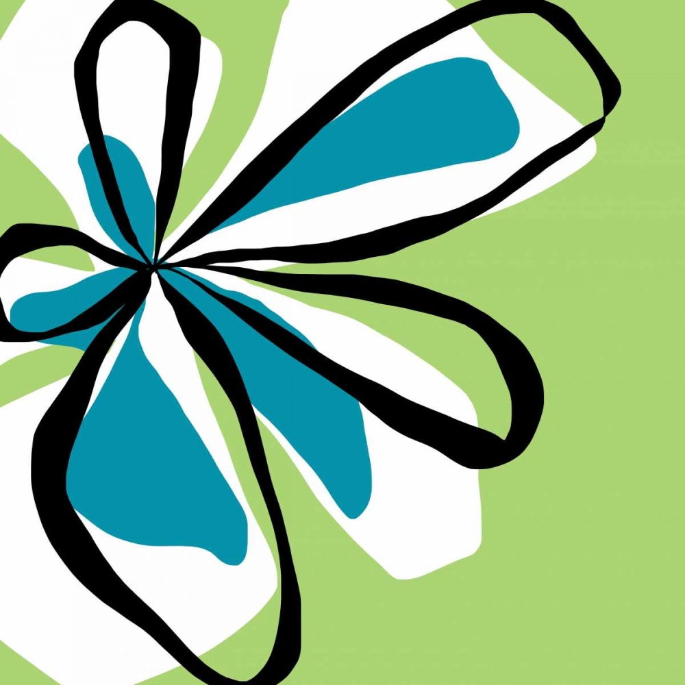 Oh So Pretty - Green art print by Jan Weiss for $57.95 CAD