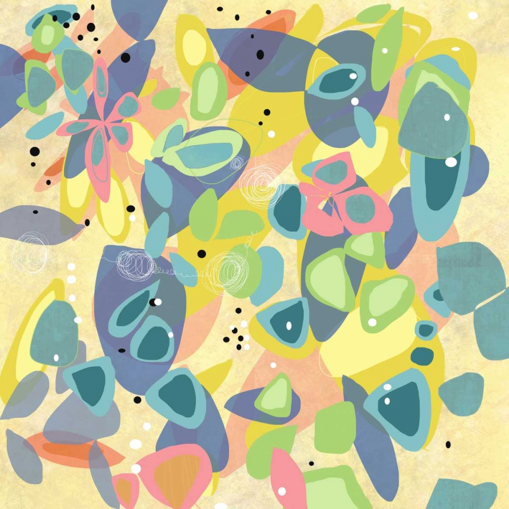 Falling on Water 1 art print by Jan Weiss for $57.95 CAD
