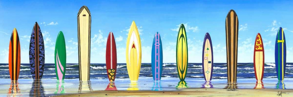 Board Stiff art print by Scott Westmoreland for $57.95 CAD