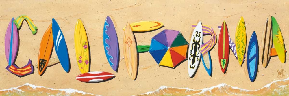 California art print by Scott Westmoreland for $57.95 CAD