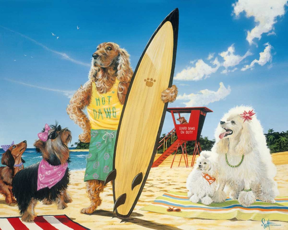 Hot Dawg art print by Scott Westmoreland for $57.95 CAD