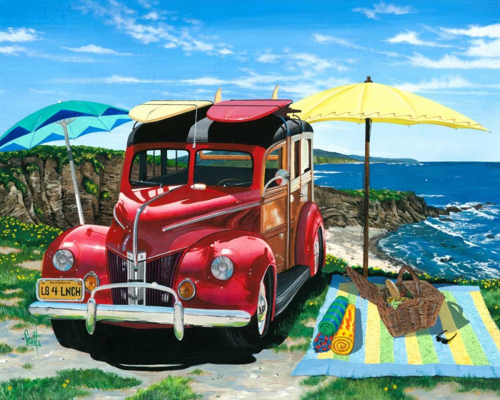 Palisades Picnic art print by Scott Westmoreland for $57.95 CAD