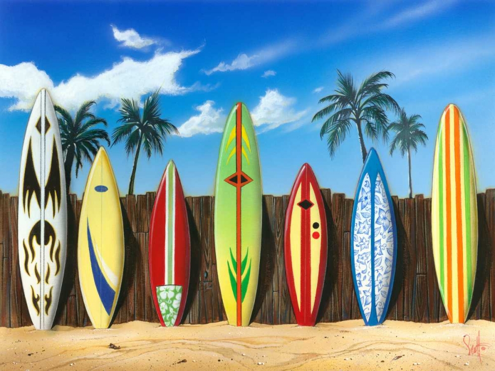 Starting Lineup art print by Scott Westmoreland for $57.95 CAD