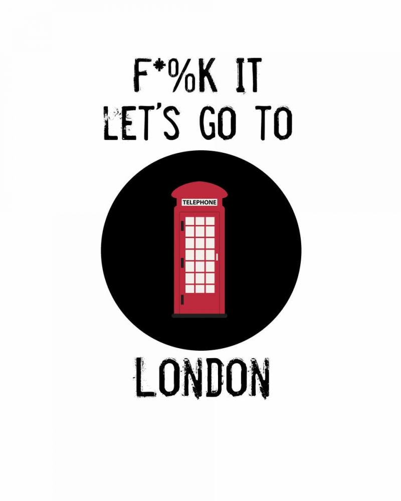 Letâ€™s Go to London art print by Jan Weiss for $57.95 CAD