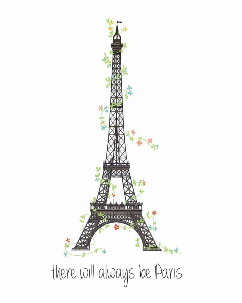 There Will Always Be Paris art print by Jan Weiss for $57.95 CAD