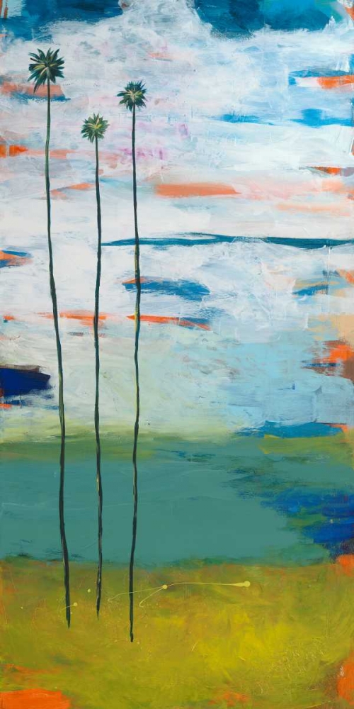 Desert Palms art print by Jan Weiss for $57.95 CAD