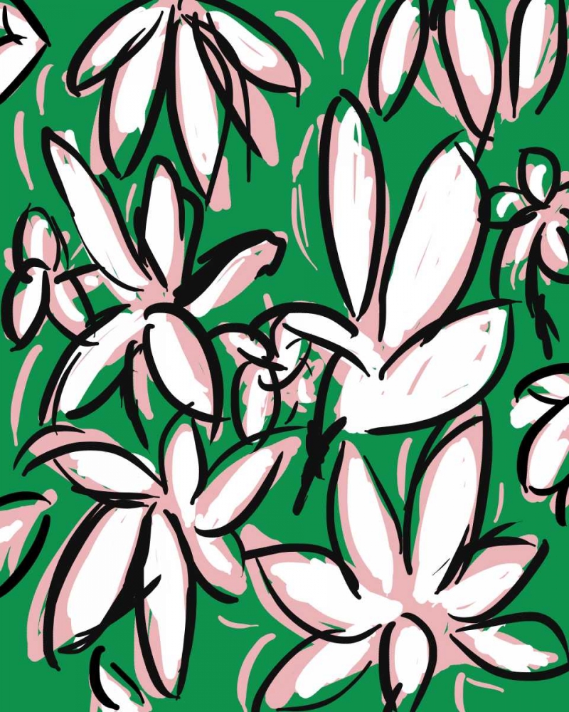 Wild Garden One art print by Jan Weiss for $57.95 CAD
