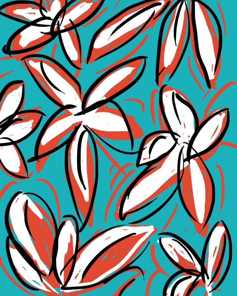 Wild Garden Two art print by Jan Weiss for $57.95 CAD