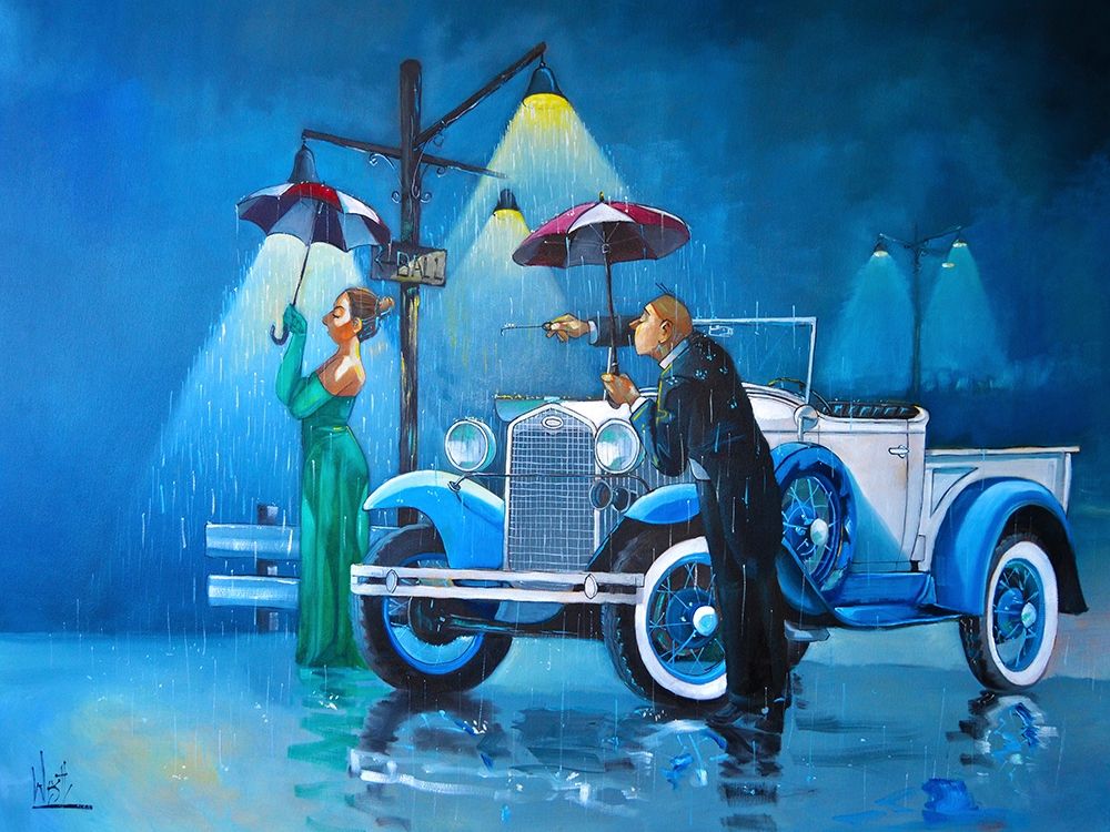 Late for the Ball art print by Ronald West for $57.95 CAD