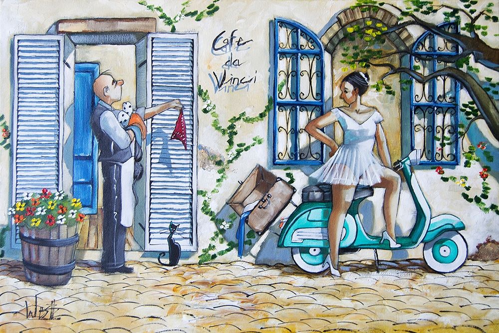 Runaway Bride art print by Ronald West for $57.95 CAD