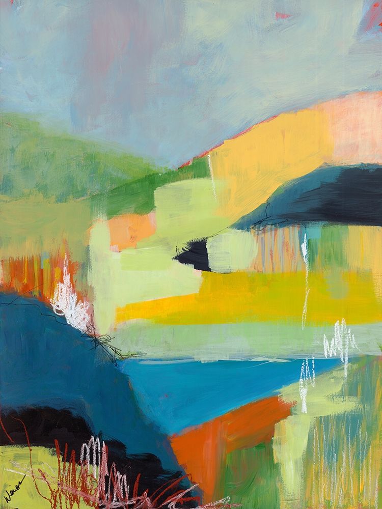Coastal Hills art print by Jan Weiss for $57.95 CAD
