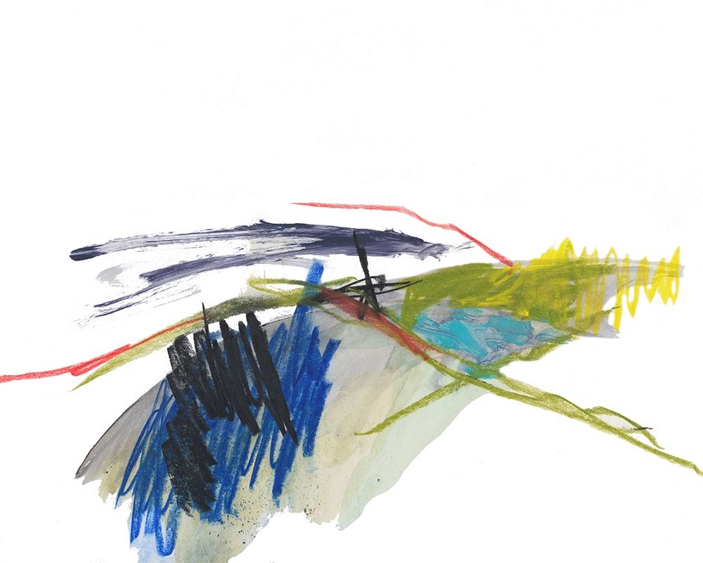 Abstract Landscape No. 8 art print by Jan Weiss for $57.95 CAD