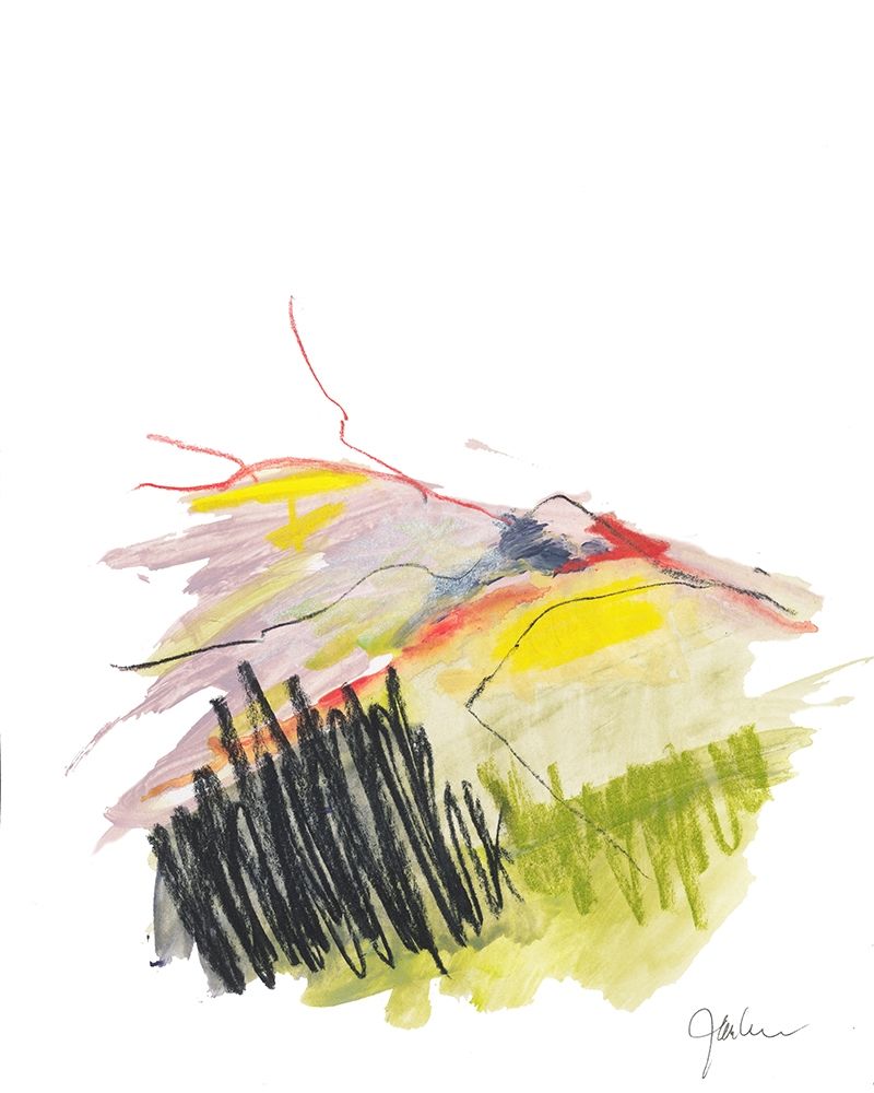 Abstract Landscape No. 12 art print by Jan Weiss for $57.95 CAD