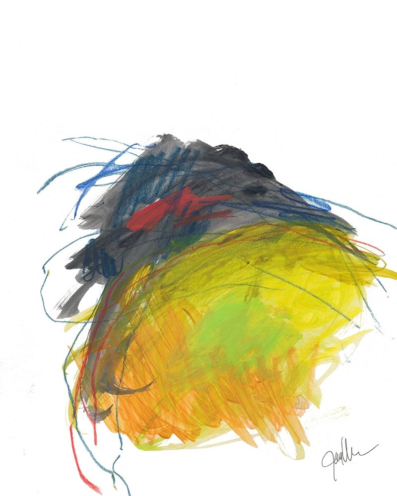 Abstract Landscape No. 15 art print by Jan Weiss for $57.95 CAD
