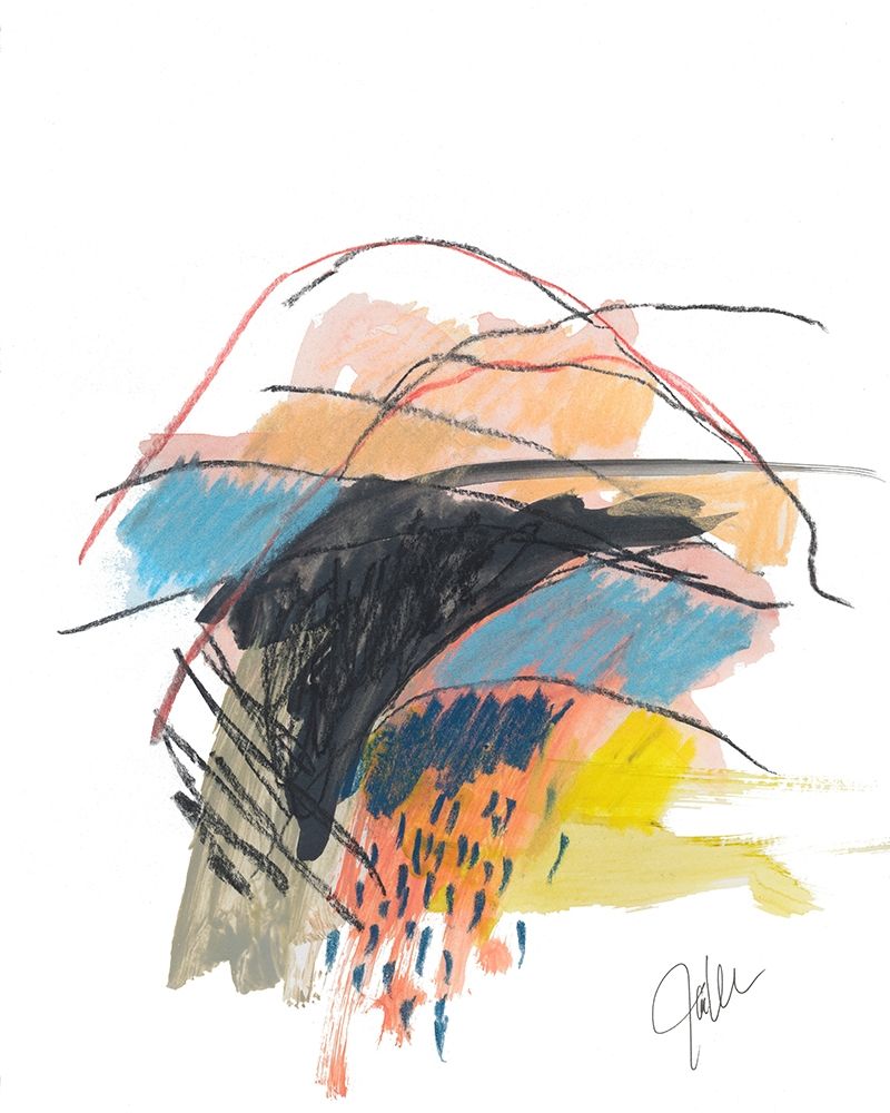 Abstract Landscape No. 29 art print by Jan Weiss for $57.95 CAD