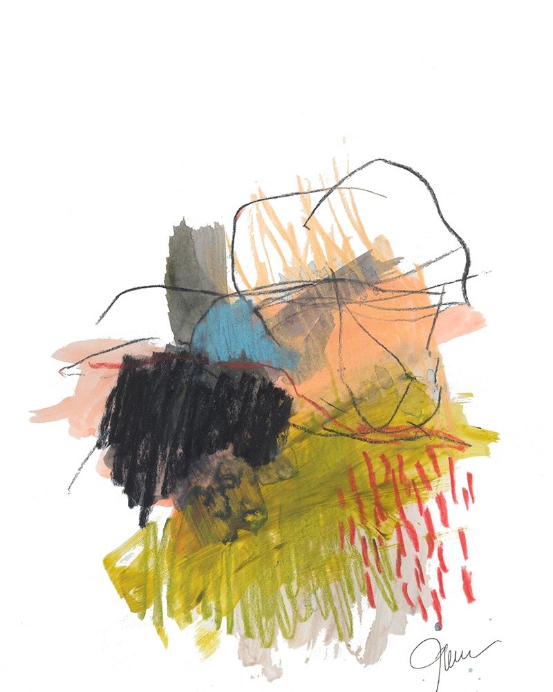 Abstract Landscape No. 30 art print by Jan Weiss for $57.95 CAD