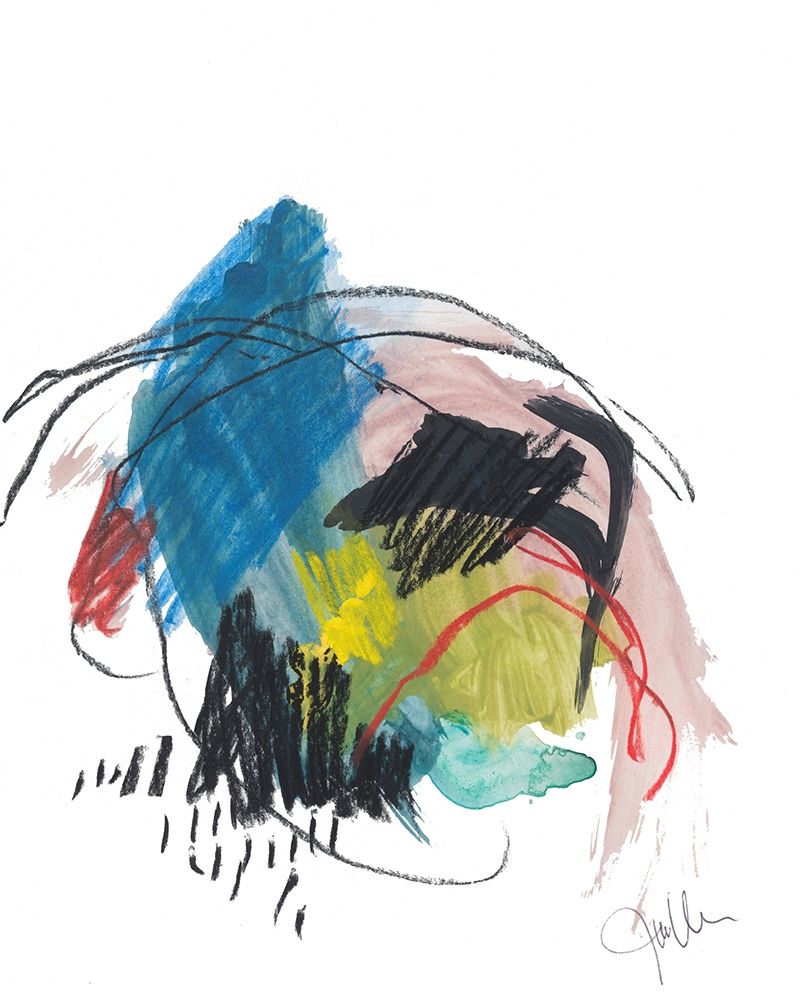 Abstract Landscape No. 36 art print by Jan Weiss for $57.95 CAD