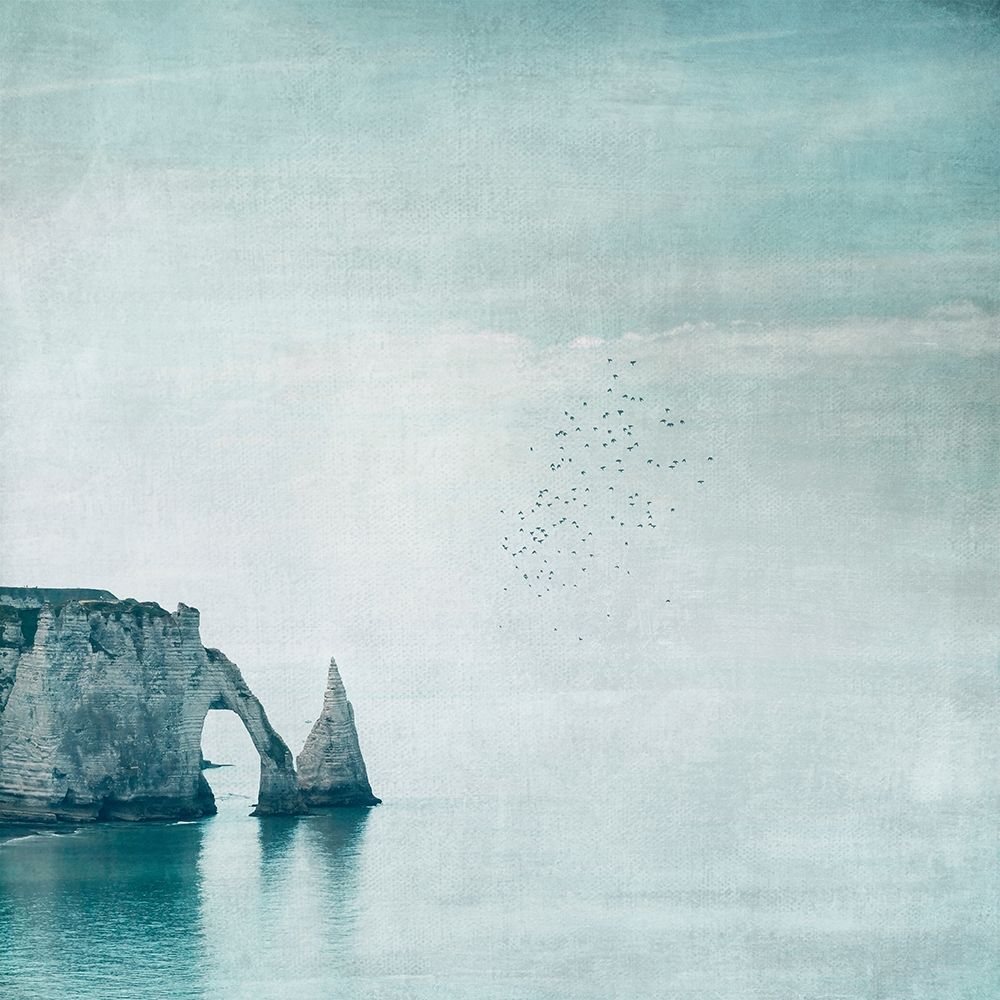 Porte d aval and Aiguille - Normandy art print by Dirk Wuestenhagen for $57.95 CAD