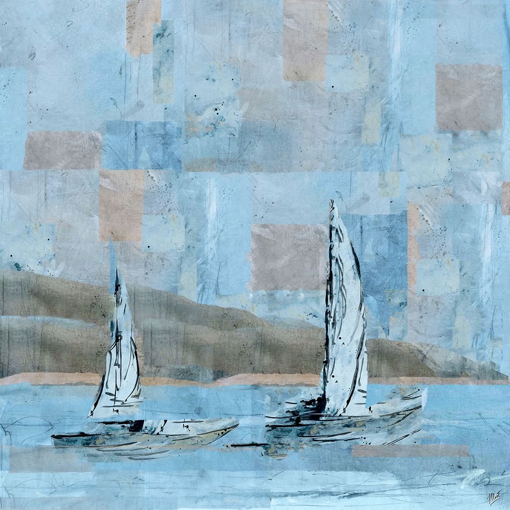 Sailboat No. 2 art print by Marta Wiley for $57.95 CAD